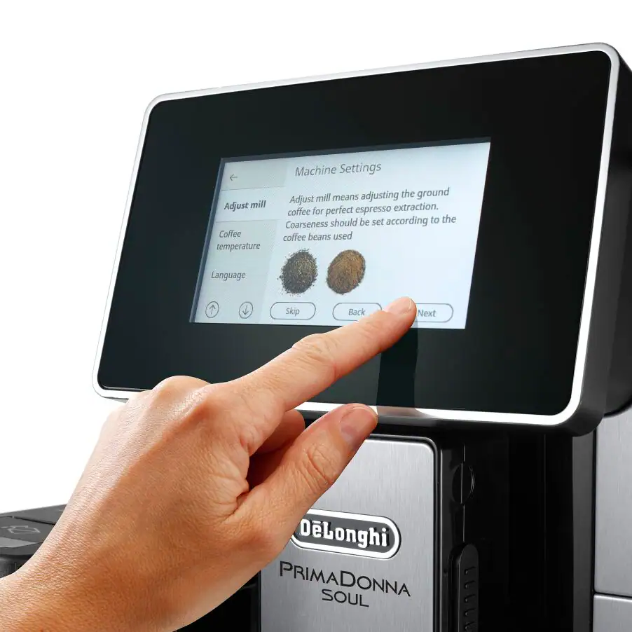 De’Longhi PrimaDonna Soul – Machine à Café Automatique avec Connectivité Smart Coffee - Thumbnail 4