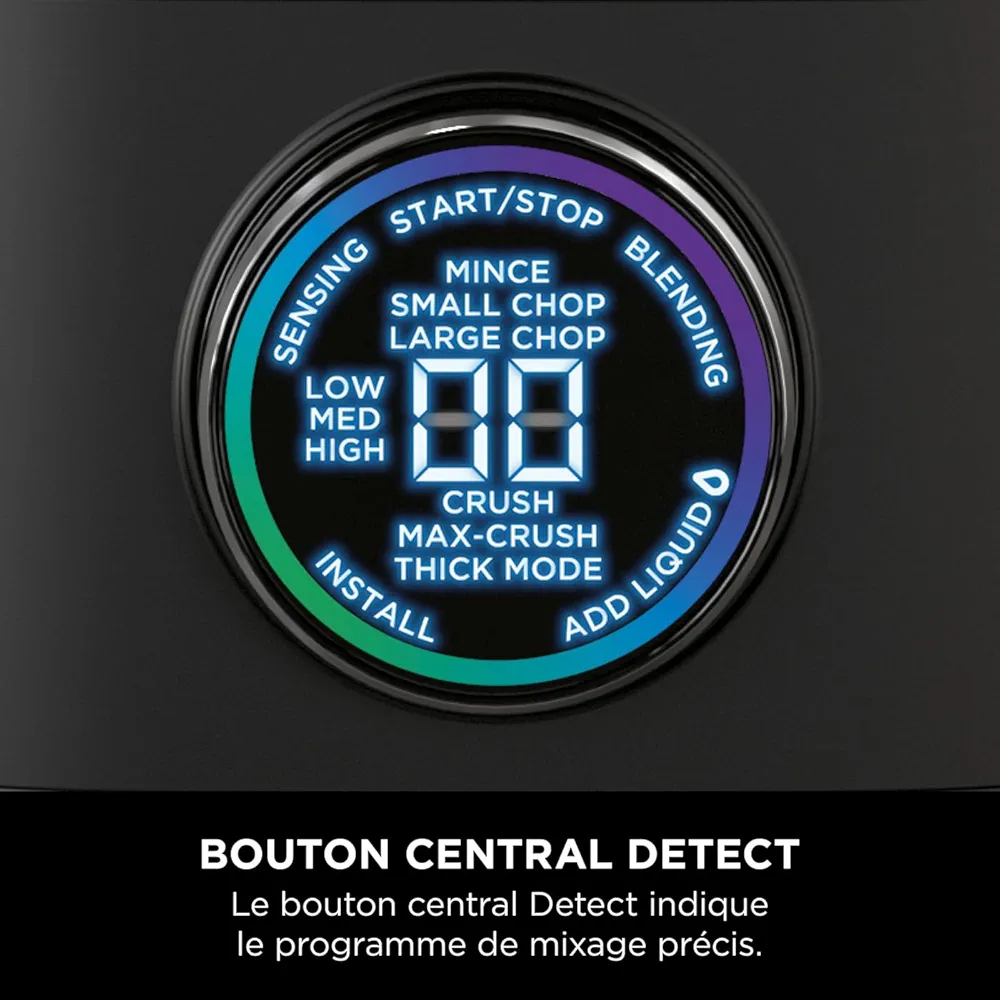 Ninja Detect Power Blender Pro & Single Serve 2-en-1 – Mixeur 1200 W avec Récipient 2 L et 2 Gobelets Individuels – TB301EU - Thumbnail 4