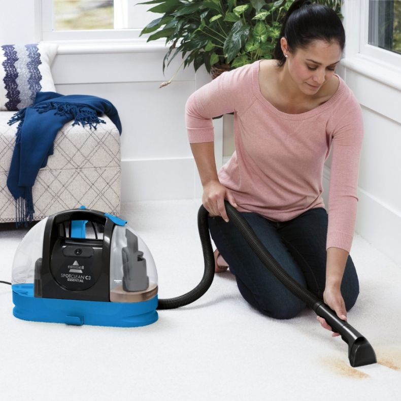 BISSELL SpotClean C3 – Aspirateur Laveur / Shampouineuse Portable - Thumbnail 7