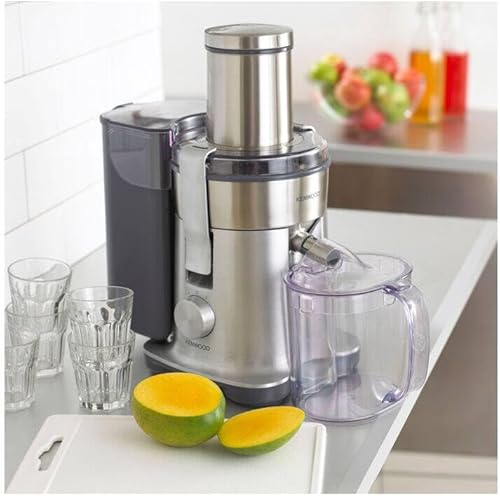 Centrifugeuse Kenwood JE850 Excel – Extraction Rapide – Design Argent – Jus Frais Maison