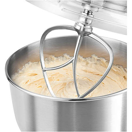 Pétrin ProfiCook PC-KM 1188 – Robot de Cuisine – Bol Inox 6 L – 1500 W – 8 Vitesses – Aluminium Moulé Sous Pression – Argent - Thumbnail 6