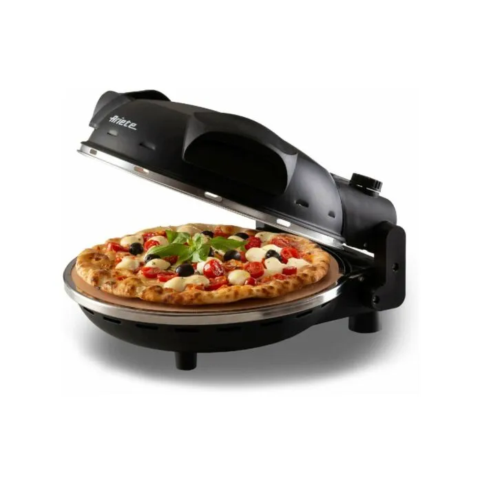 Four à Pizza ARIETE 917 – Noir – Cuisson Rapide et Parfaite