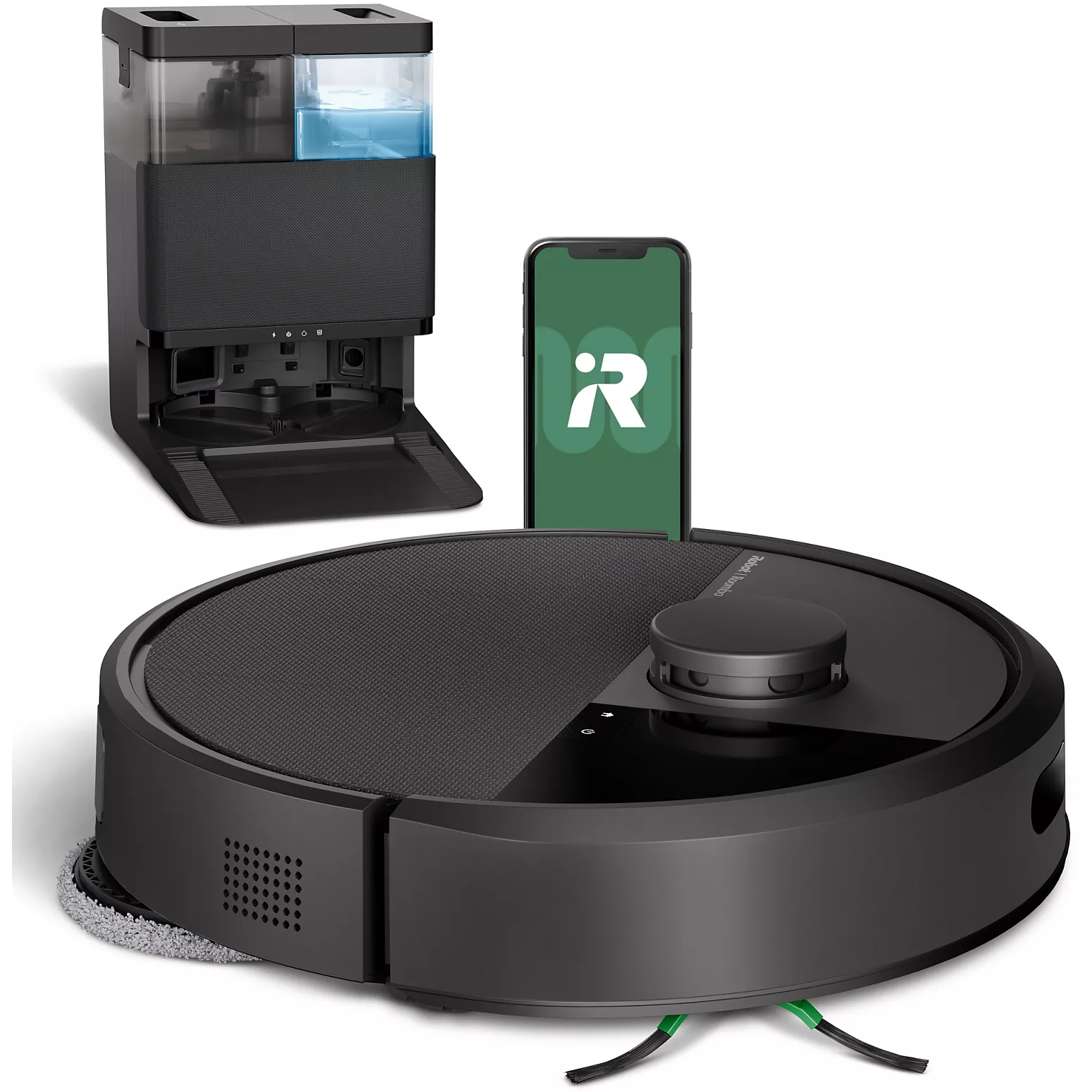 Robot Aspirateur Laveur iRobot Roomba Plus 405 Combo – AutoWash – Base Multifonction – Navigation LiDAR