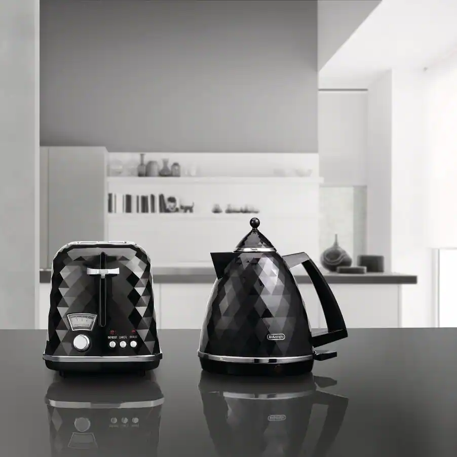 Grille-pain De’Longhi Brillante – 2 Fentes – 5 Niveaux de Brunissage – Design Élégant - Thumbnail 2