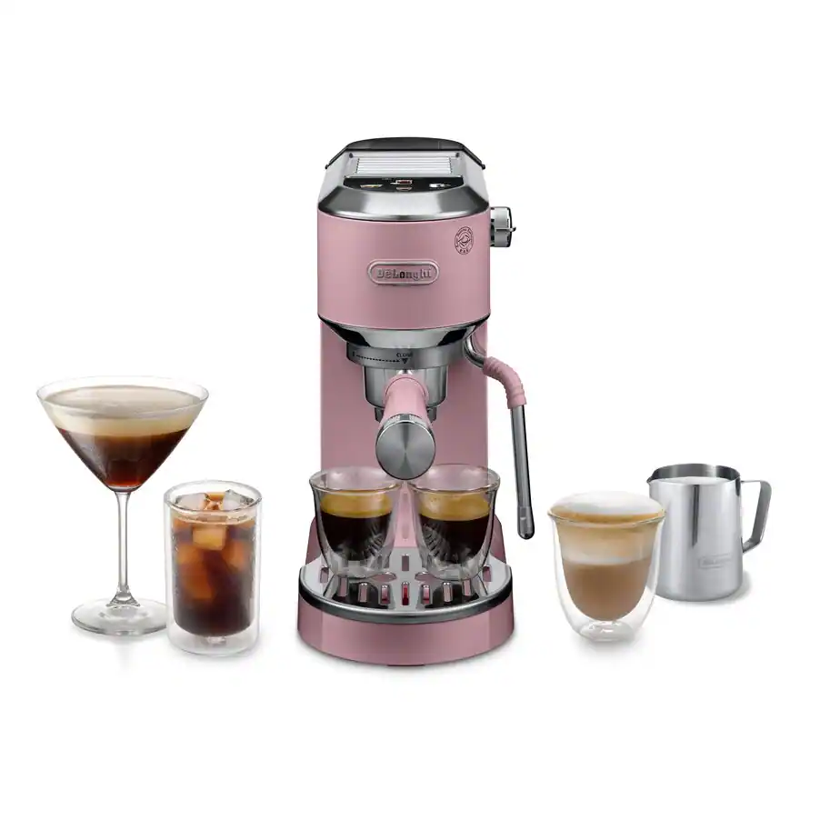 De’Longhi DedicaDuo – Machine à Espresso et Cappuccino Slim, 2 tasses simultanées - Thumbnail 7