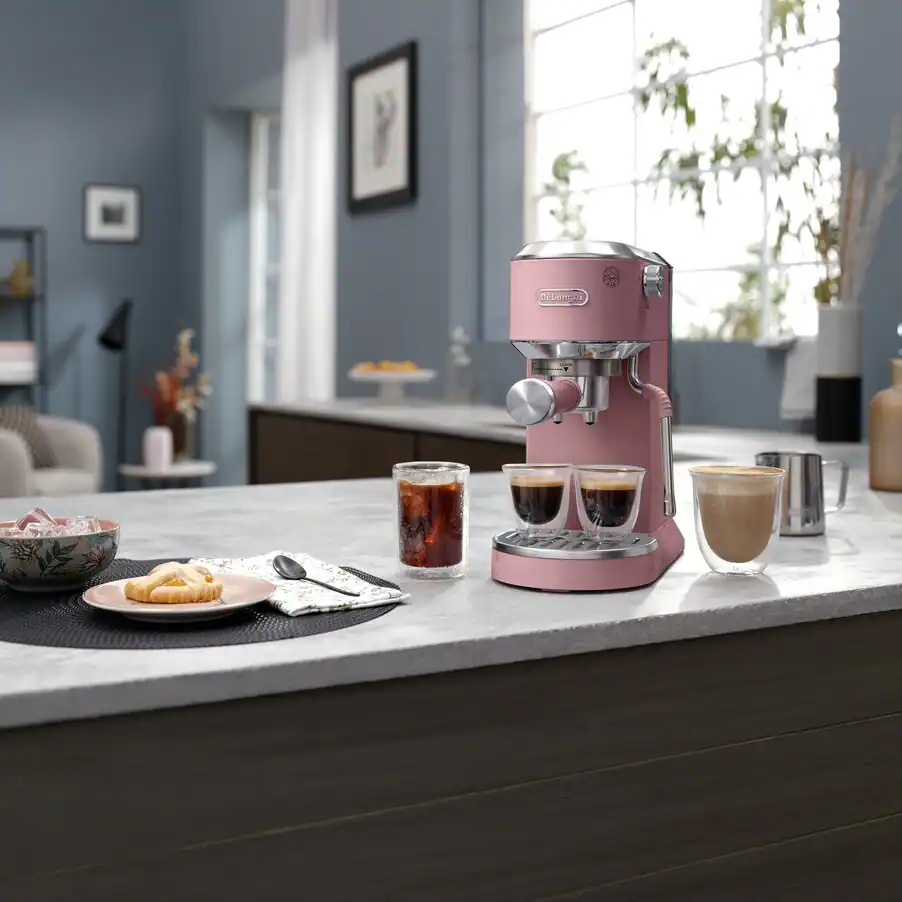 De’Longhi DedicaDuo – Machine à Espresso et Cappuccino Slim, 2 tasses simultanées - Thumbnail 9