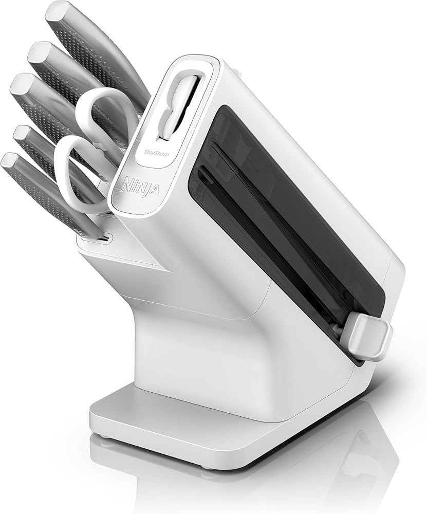 Ninja StaySharp – Ensemble de Couteaux de Cuisine 6 pièces avec Aiguiseur Intégré et Ciseaux - Thumbnail 7