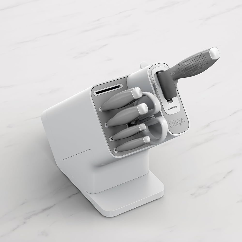 Ninja StaySharp – Ensemble de Couteaux de Cuisine 6 pièces avec Aiguiseur Intégré et Ciseaux - Thumbnail 10