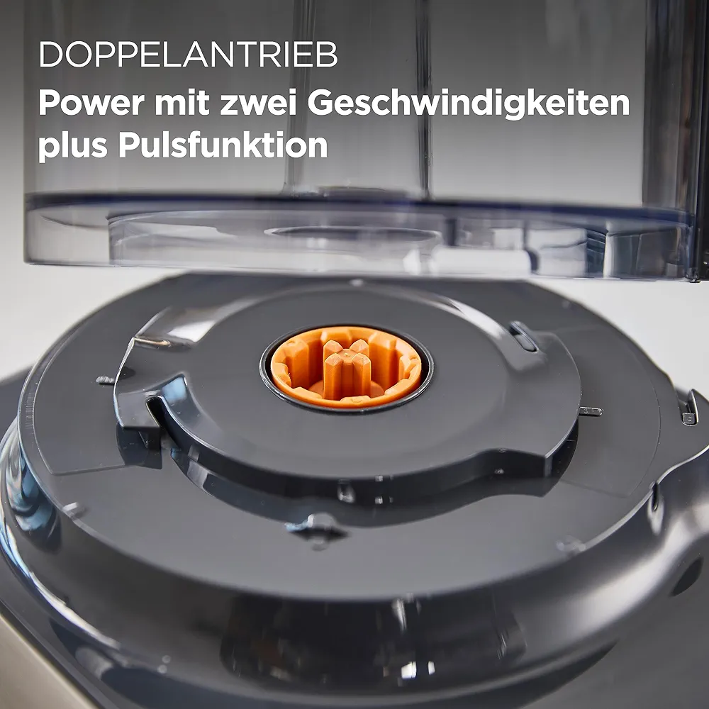 Robot de Cuisine Kenwood FDM316SS Multipro Compact+ – Avec Balance Intégrée – 11 Accessoires – Design Compact et Puissant - Thumbnail 6