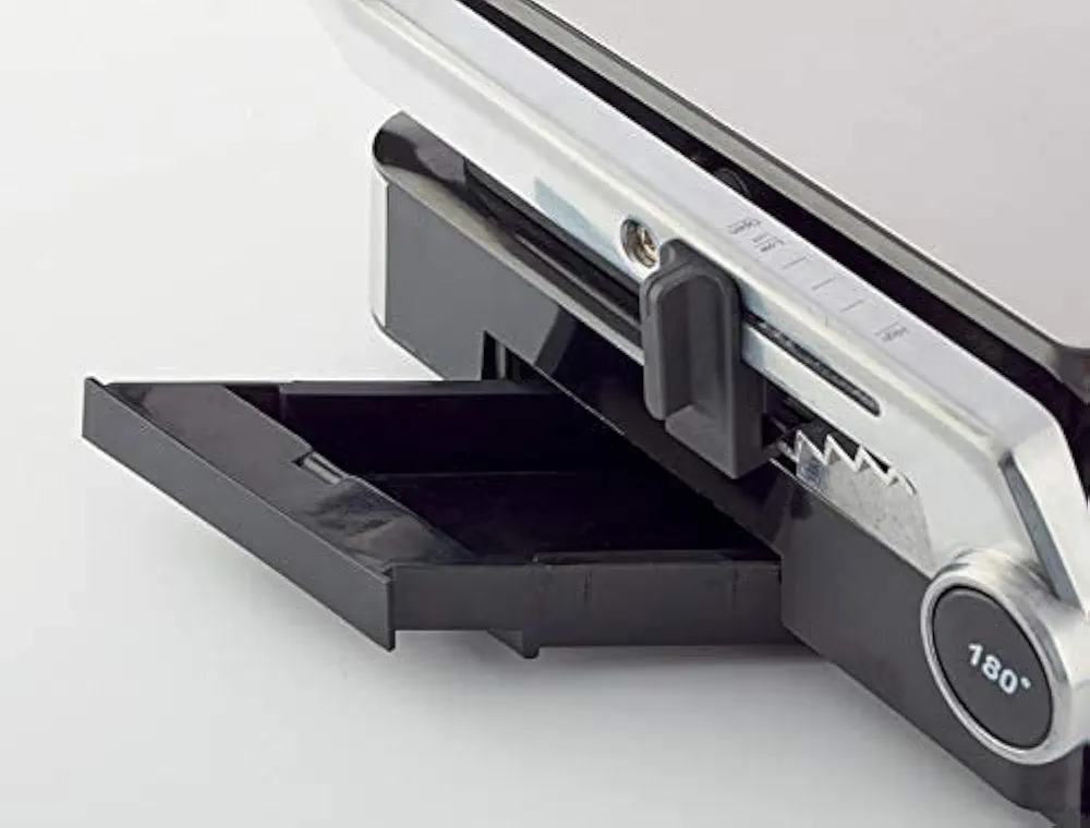 Grill Kenwood 2000 W – 3 Modes de Cuisson Paninis, Viandes et Légumes – Argent/Noir - Thumbnail 7