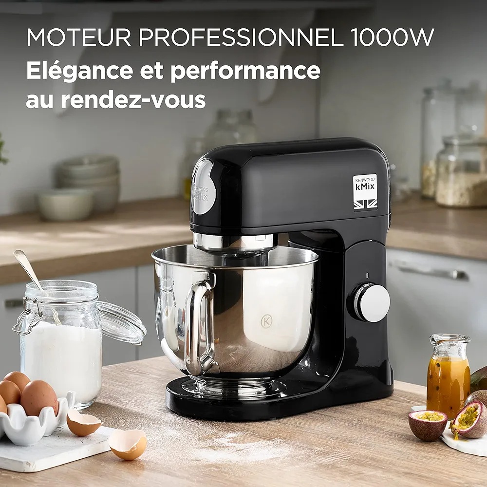 Robot Pâtissier Kenwood kMix Noir – KMX750AB - Thumbnail 3