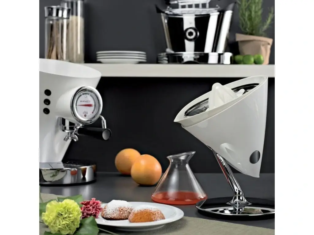 Presse-agrumes BUGATTI – Design Italien Blanc Premium - Thumbnail 4