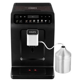 Krups EA8948 Evidence Plus – Machine à Café Automatique Noir/Metal