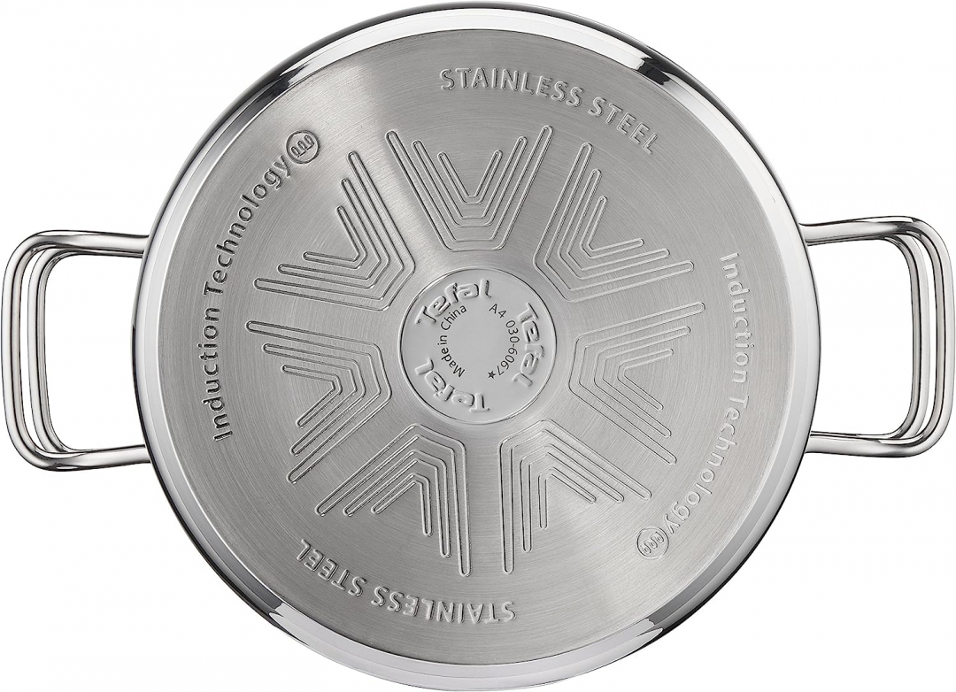 Tefal Intuition – Casserole 24 cm avec couvercle, 4,9 L - Thumbnail 3