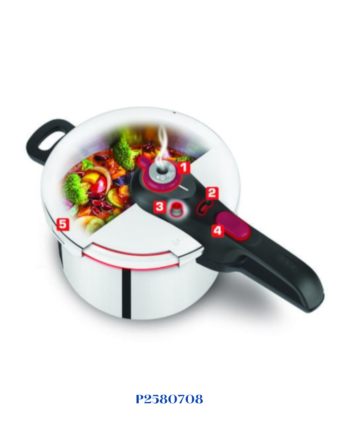 Tefal Ingenio Secure – Set Autocuiseur 6 L - Thumbnail 7