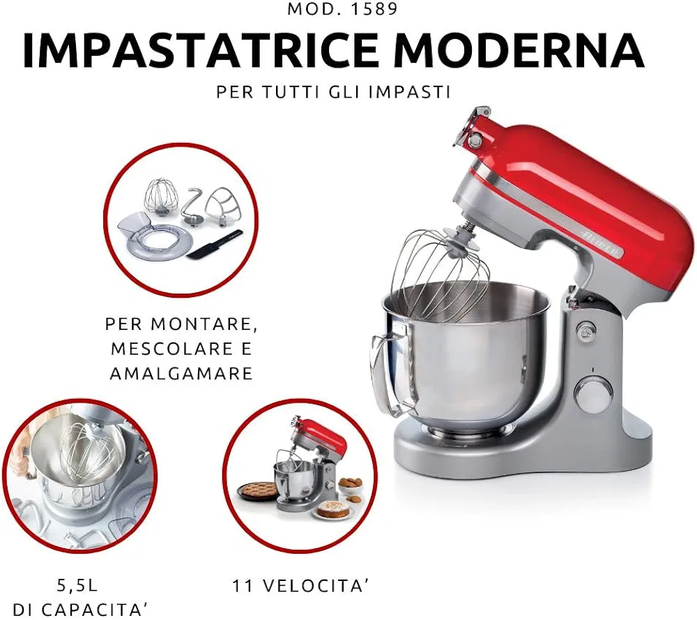Ariete 1589 – Robot Pâtissier Moderna - Thumbnail 7
