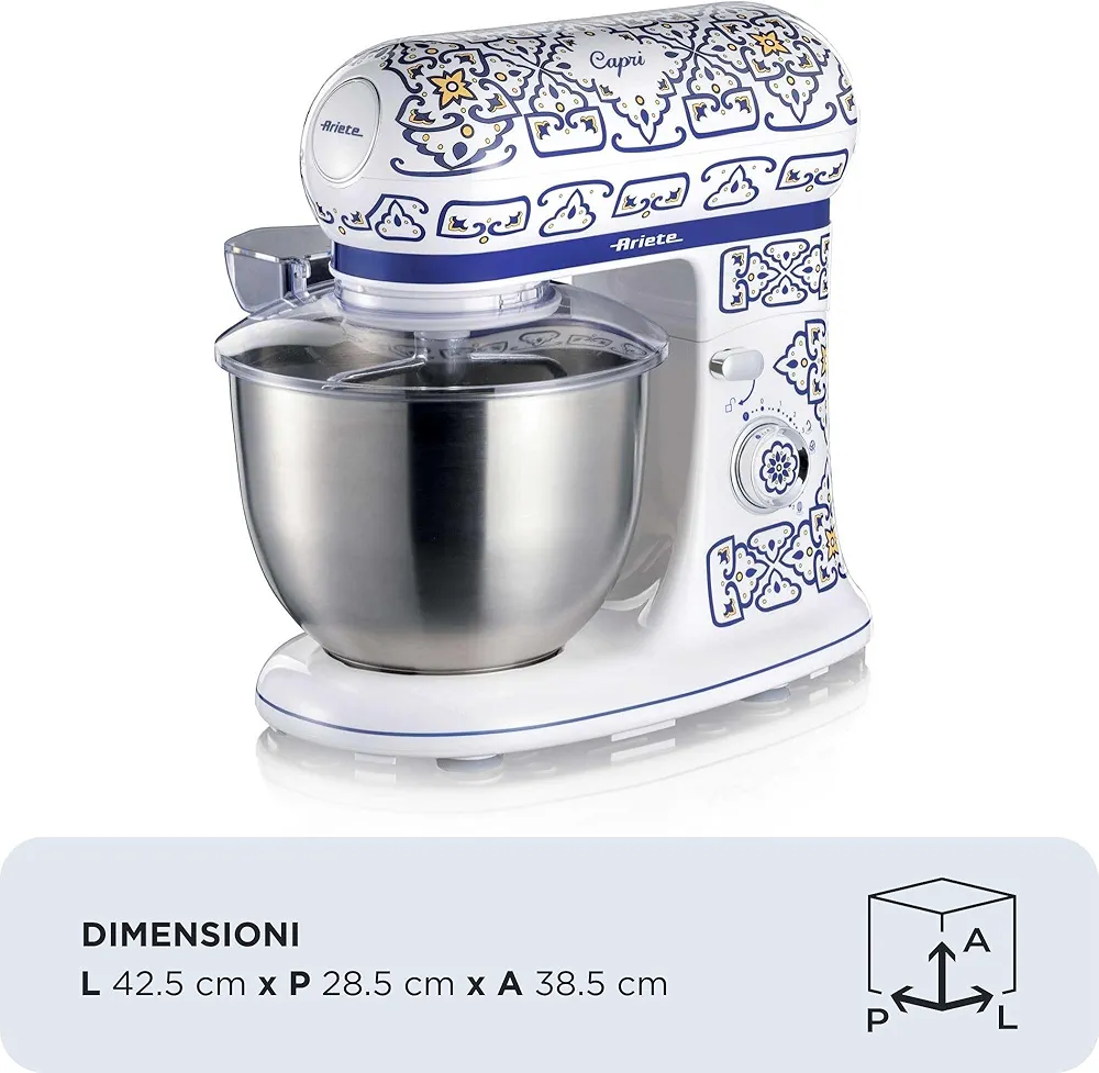 Robot Culinaire Ariete Capri Planetaria 1588 - Thumbnail 2