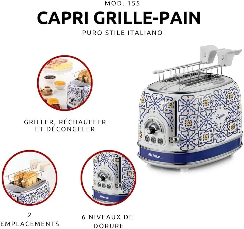 Grille-pain Ariete 155 Capri - Thumbnail 4