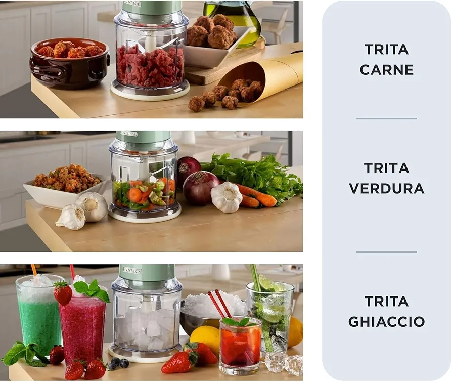 Hachoir Ariete Vintage – Mini-hachoir élégant & puissant - Thumbnail 8