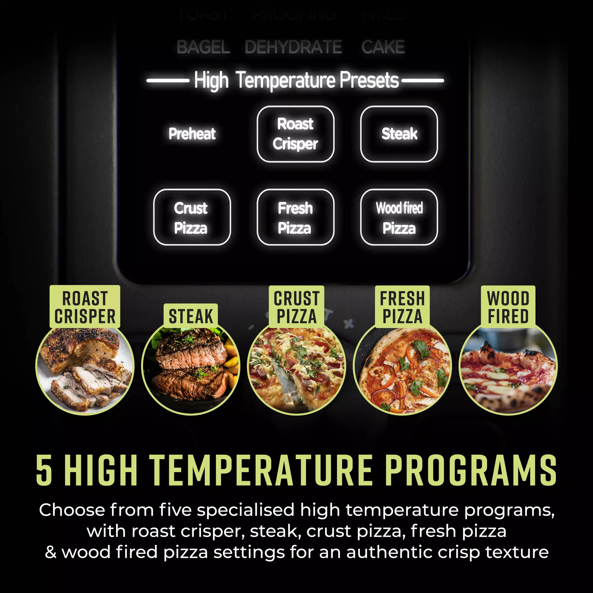 Vortx 18L Air Fryer Pizza Oven - Thumbnail 4