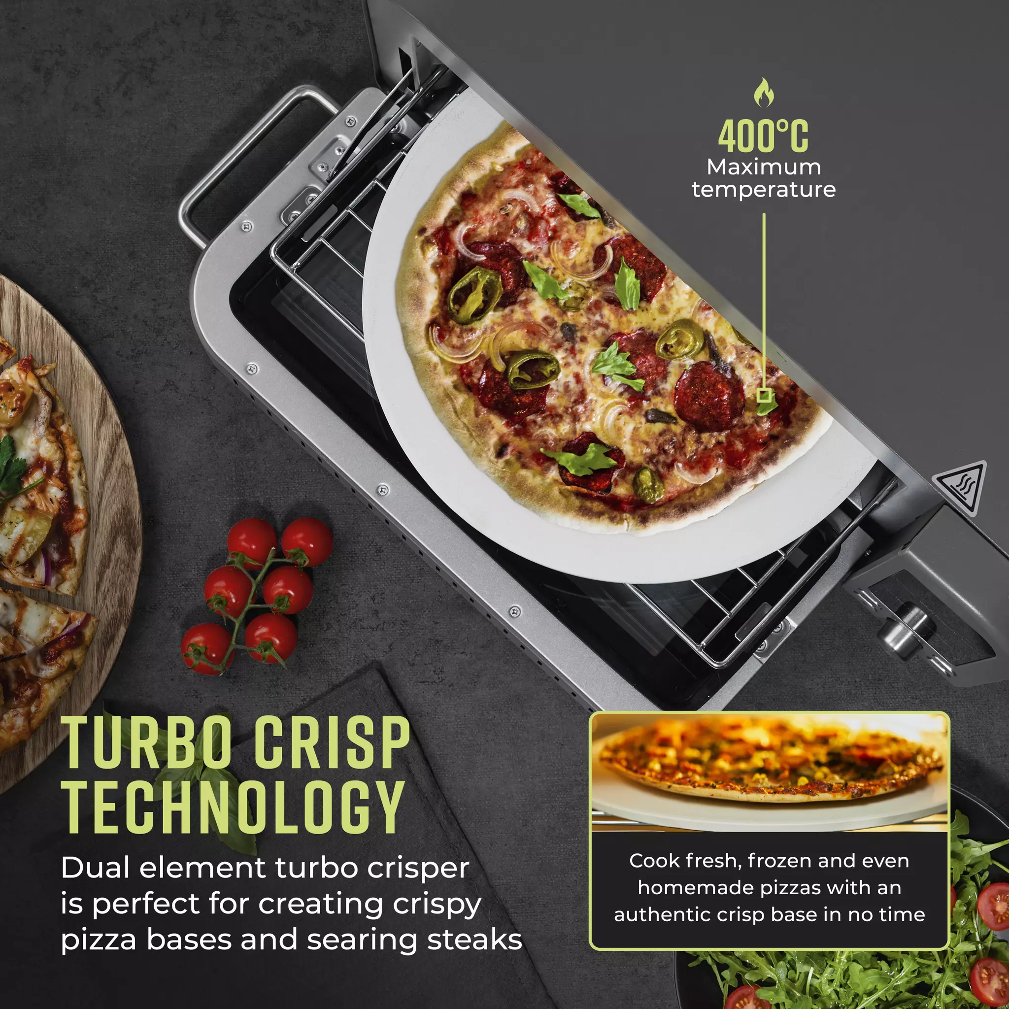 Vortx 18L Air Fryer Pizza Oven - Thumbnail 8