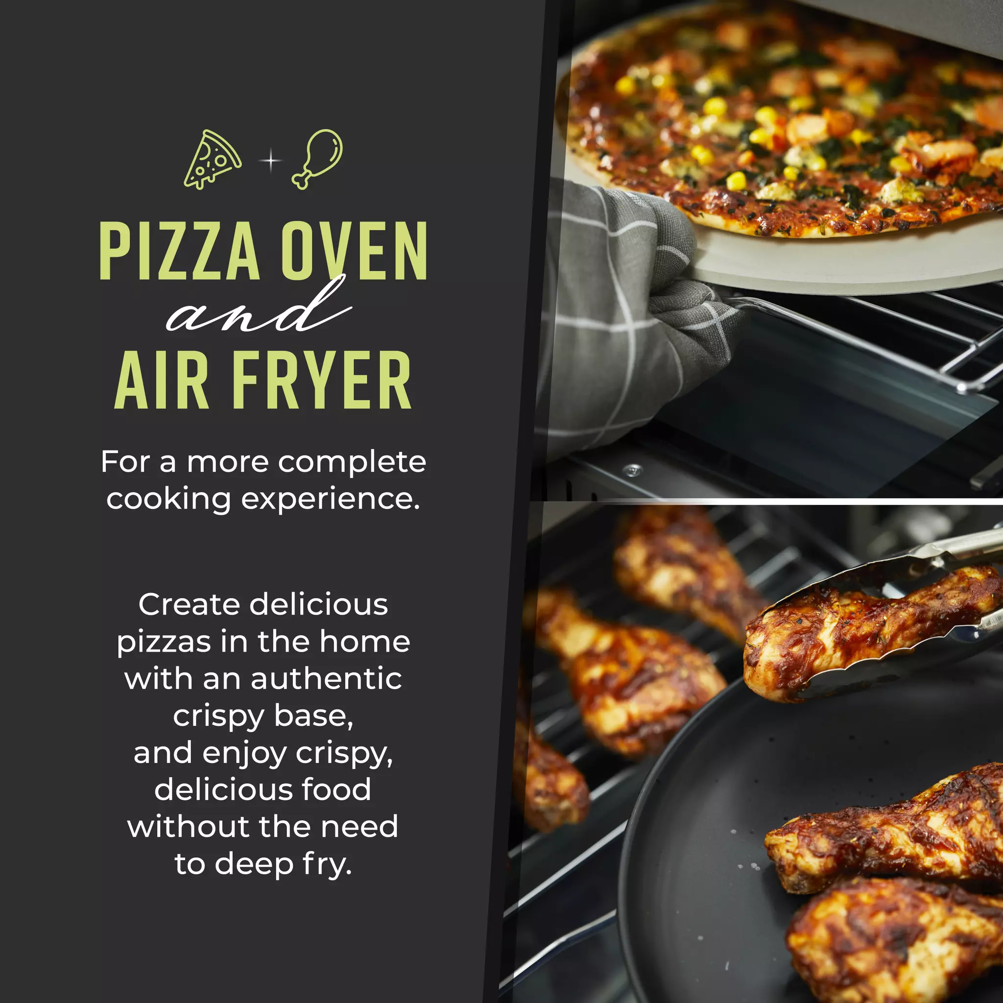 Vortx 18L Air Fryer Pizza Oven - Thumbnail 6
