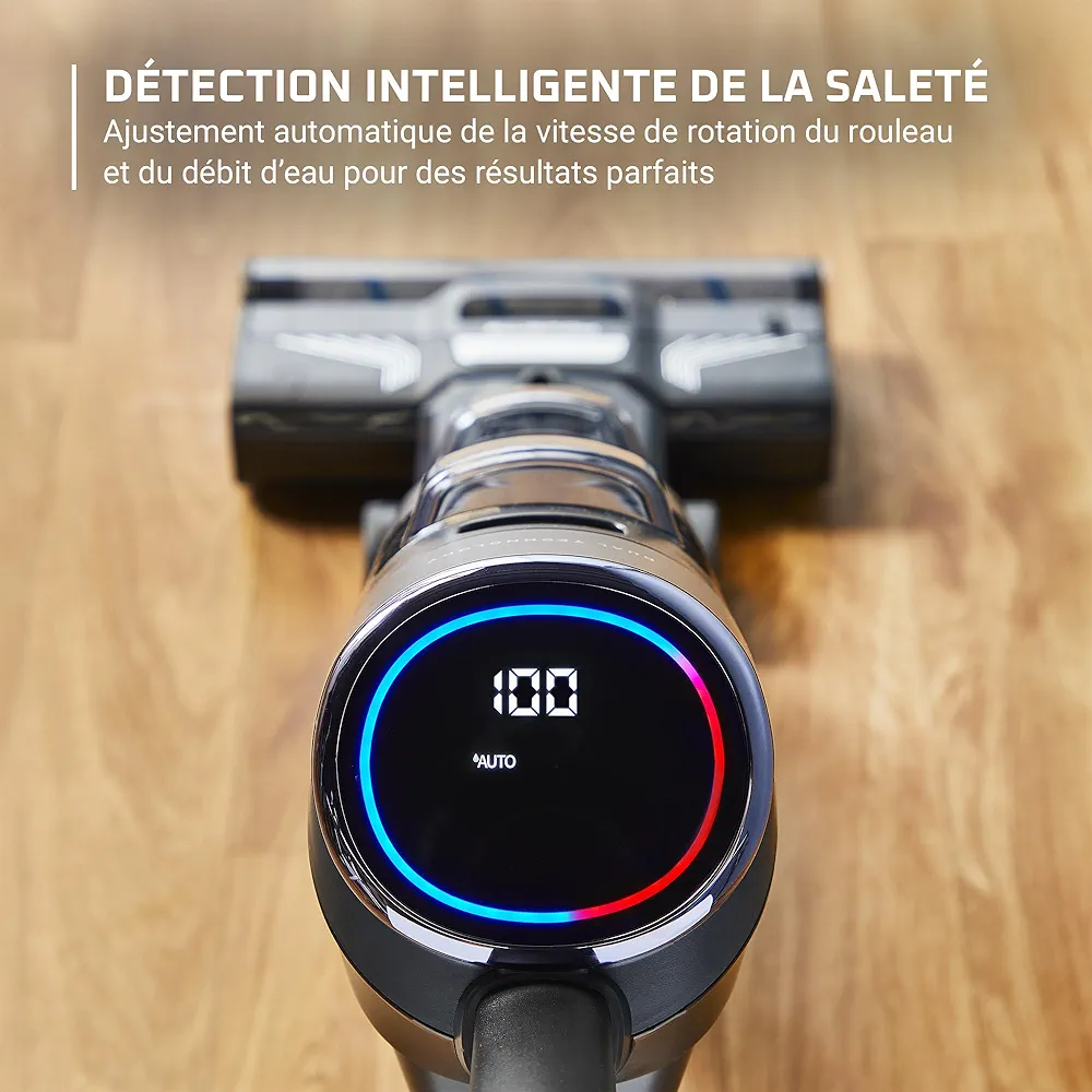 Rowenta X-Clean 4 – Aspirateur Balai Laveur Sans Fil Aspiration & lavage puissants • Intelligent • Autonettoyage • Autonomie 50 min - Thumbnail 2