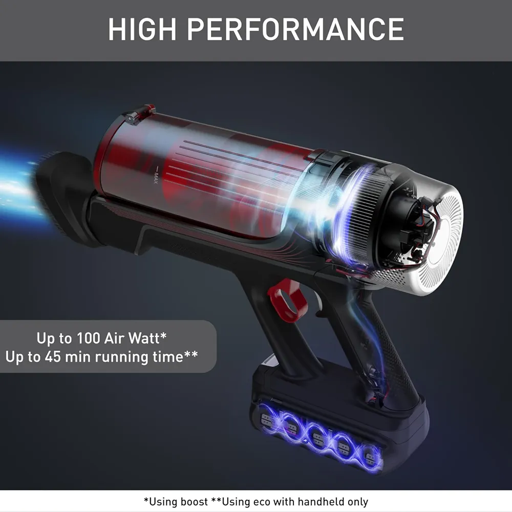 Aspirateur balai sans fil Tefal Léger • Sans fil • Technologie cyclonique • Autonomie jusqu’à 45 min - Thumbnail 9