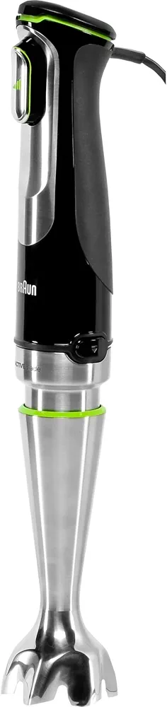Mixeur Plongeant Braun MQ9135XL MultiQuick 9 – 1200 W – Noir – Puissant et Multifonction - Thumbnail 3