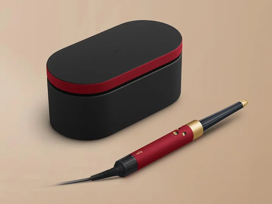 Dyson Airwrap i.d.™ HS08 Straight + Wavy Rouge Velours/Or – Multi-Styler & Sèche-Cheveux Connecté Bluetooth - Thumbnail 2