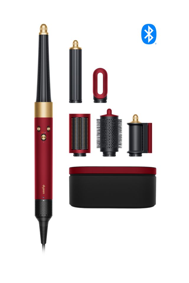 Dyson Airwrap i.d.™ HS08 Straight + Wavy Rouge Velours/Or – Multi-Styler & Sèche-Cheveux Connecté Bluetooth