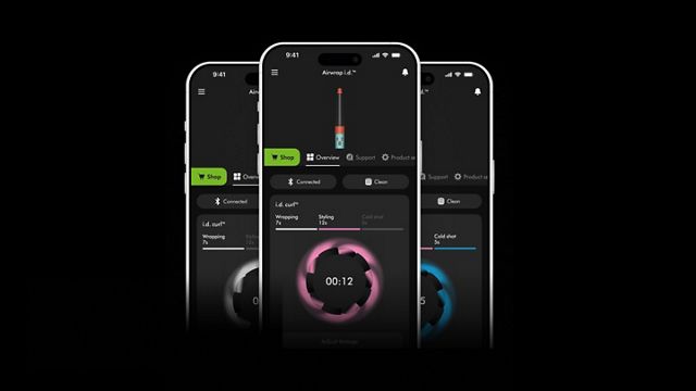 Dyson Airwrap i.d.™ Multi-Styler – Cheveux Raides à Ondulés (Soie Ambrée) - Thumbnail 2