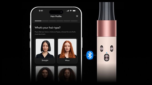 Dyson Airwrap i.d.™ Multi-Styler – Cheveux Raides à Ondulés (Soie Ambrée) - Thumbnail 3