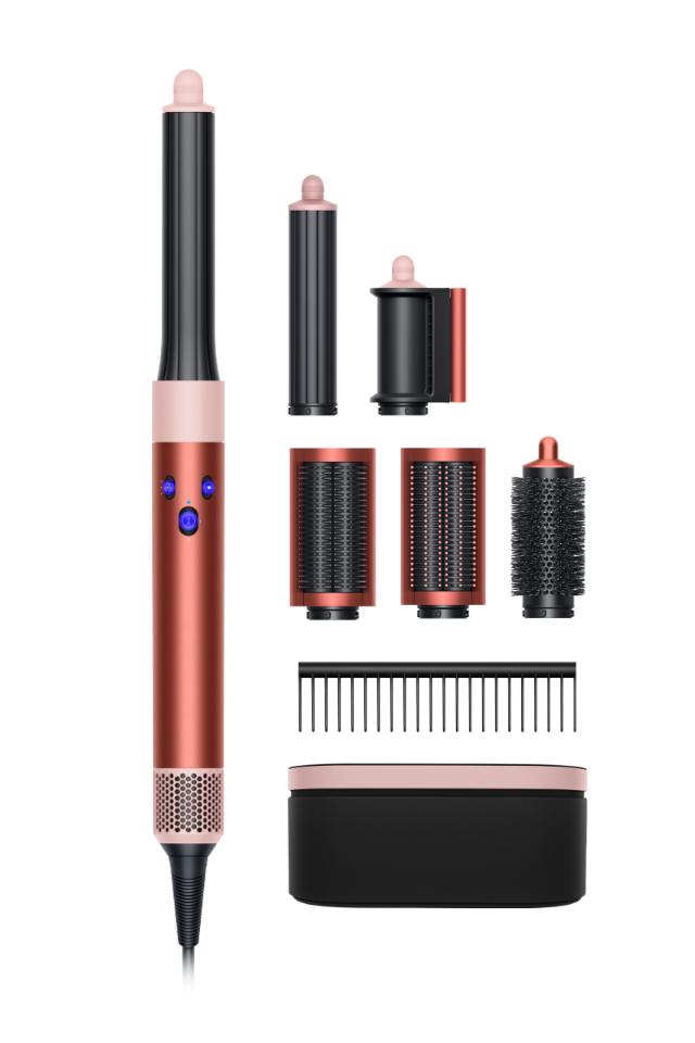 Dyson Airwrap™ Complete Long – Séchoir Coiffant & Sèche-Cheveux (Bronze Fraise / Rose Blush)