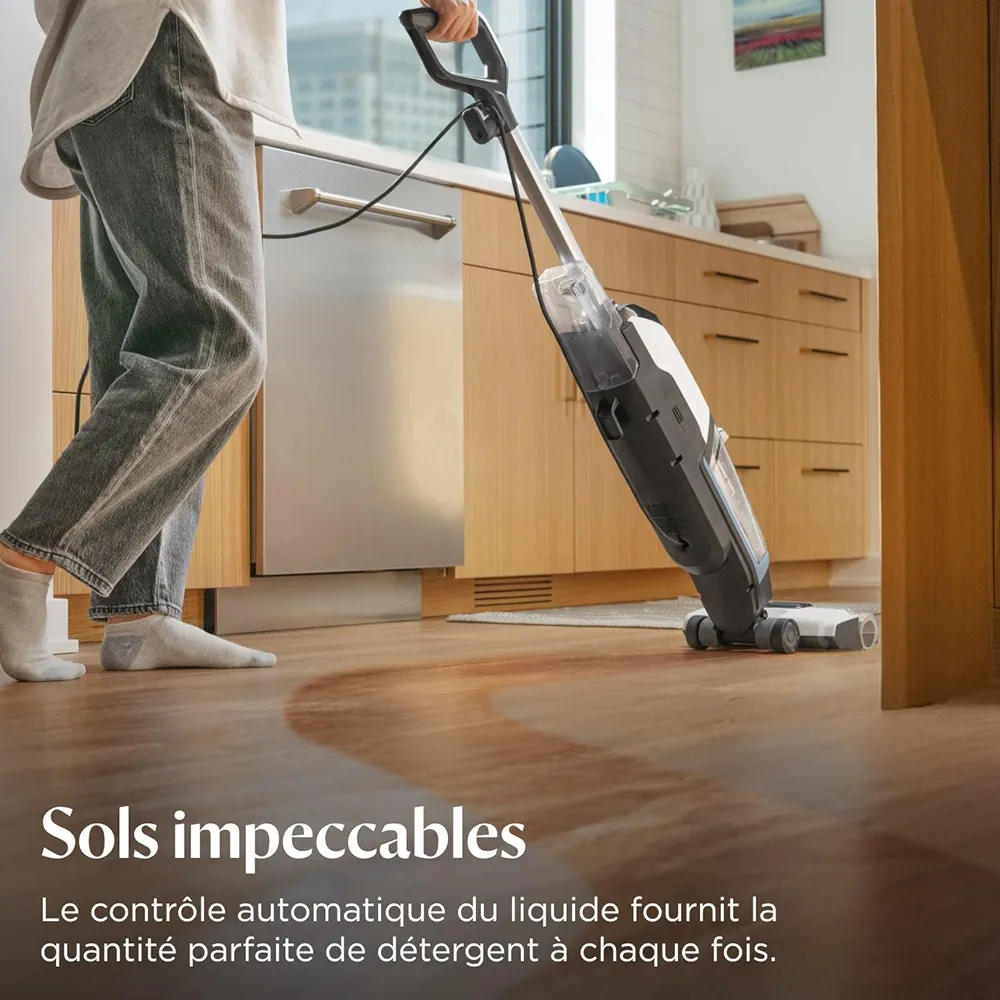 BISSELL CrossWave Edge – Aspirateur Laveur Multi-Surfaces Filaire | Auto-Nettoyage | ZeroGap™ - Thumbnail 9