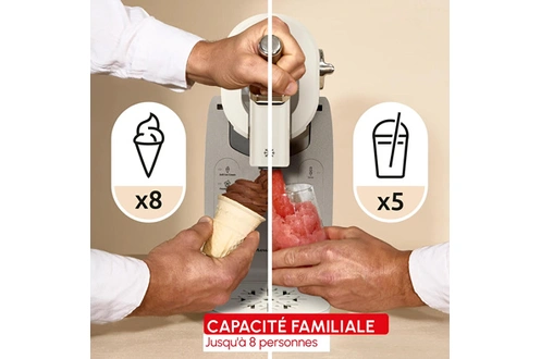 Moulinex Freezi 16-en-1 – Machine à Desserts Glacés Multifonction - Thumbnail 3