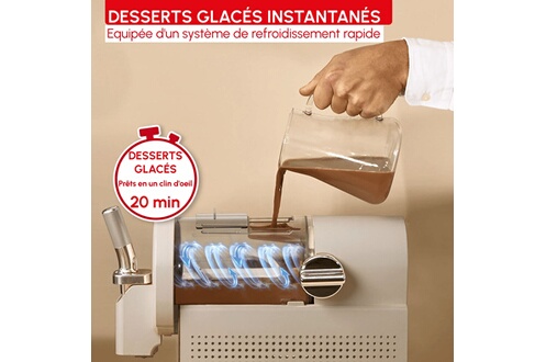 Moulinex Freezi 16-en-1 – Machine à Desserts Glacés Multifonction - Thumbnail 6
