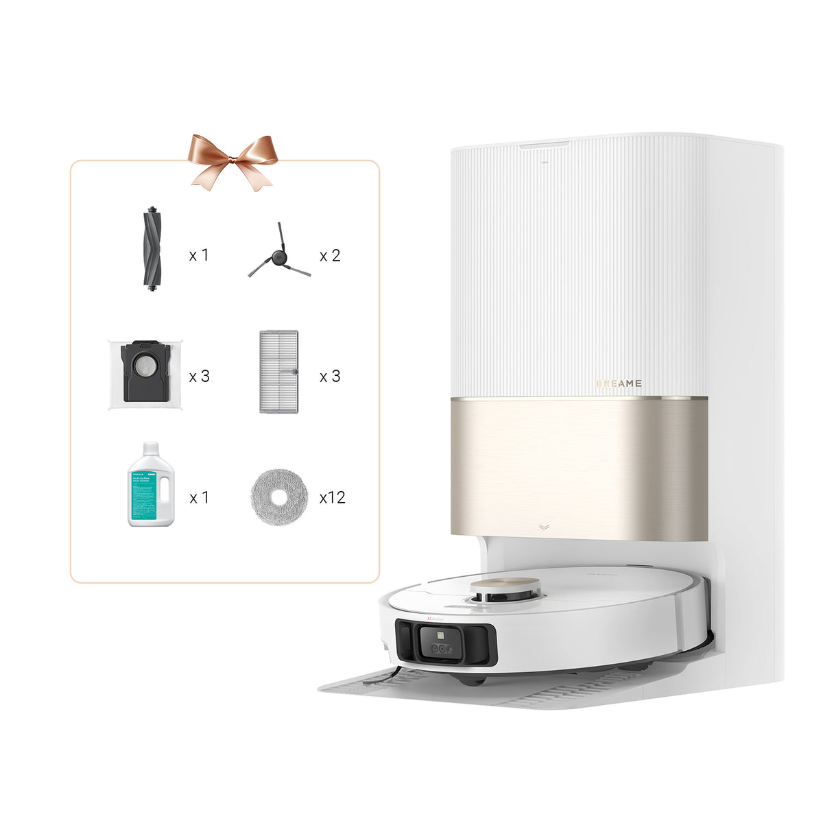 Dreame X40 Ultra Complete – Robot Aspirateur Laveur Intelligent avec Station Tout-en-Un - Thumbnail 10