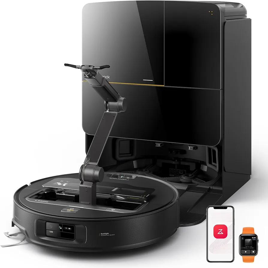Roborock Saros Z70 – Robot Aspirateur Laveur Intelligent Ultra Puissant