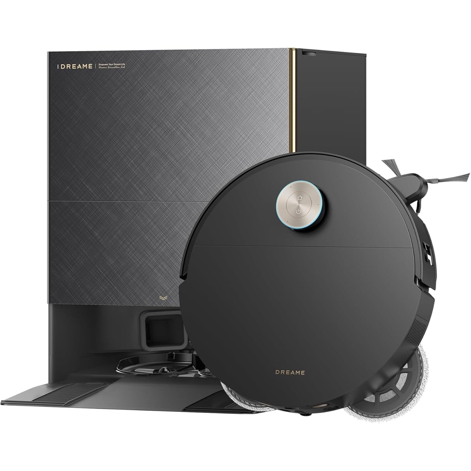 DREAME X50s Ultra Black – Robot Aspirateur Laveur Intelligent avec Station Automatique