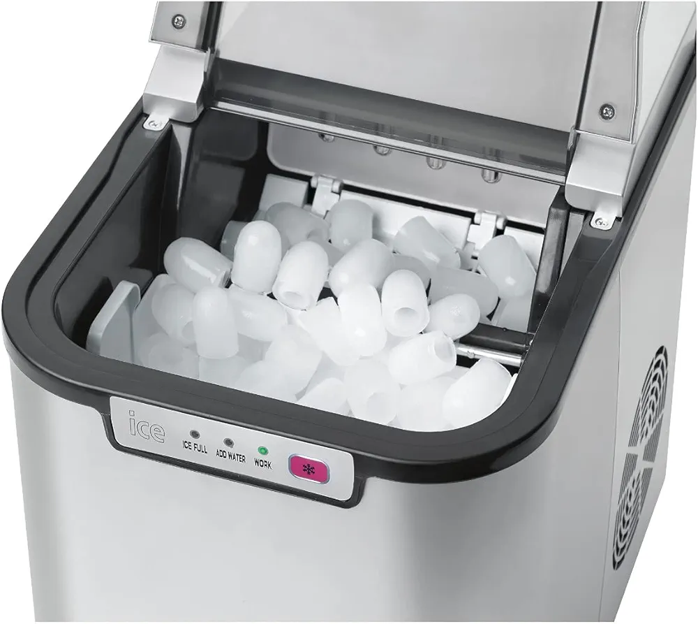 Bomann – Machine à Glaçons 150 W en Acier Inoxydable - Thumbnail 6