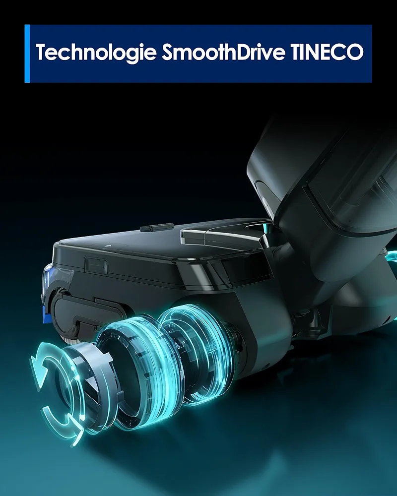 Tineco Floor One S9 Scientist – Aspirateur Laveur Sans Fil | 80 min | FlashDry 85°C | 180° Flat - Thumbnail 3