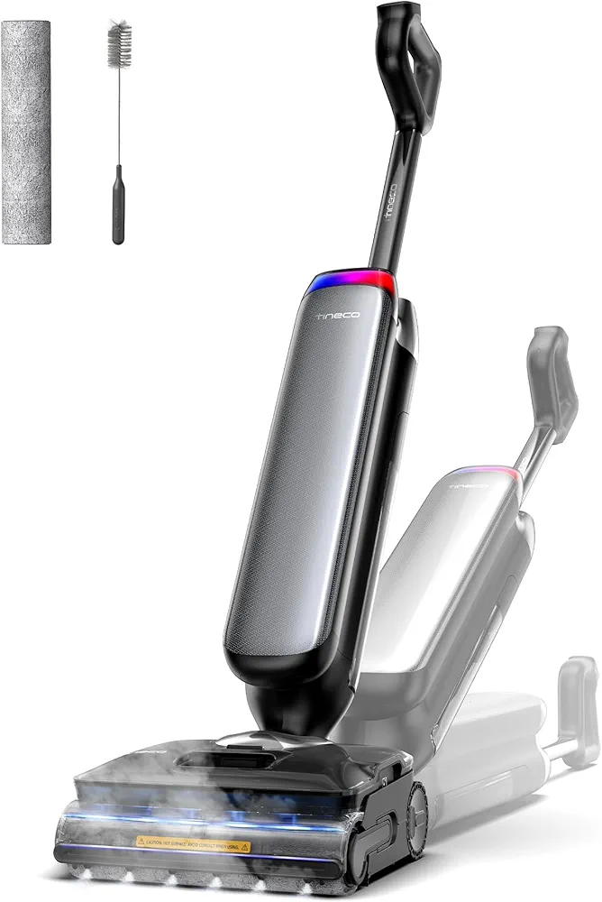 Tineco Floor One S9 Artist Steam Pro – Aspirateur Laveur Vapeur Sans Fil | HyperSteam 160°C | 90 min