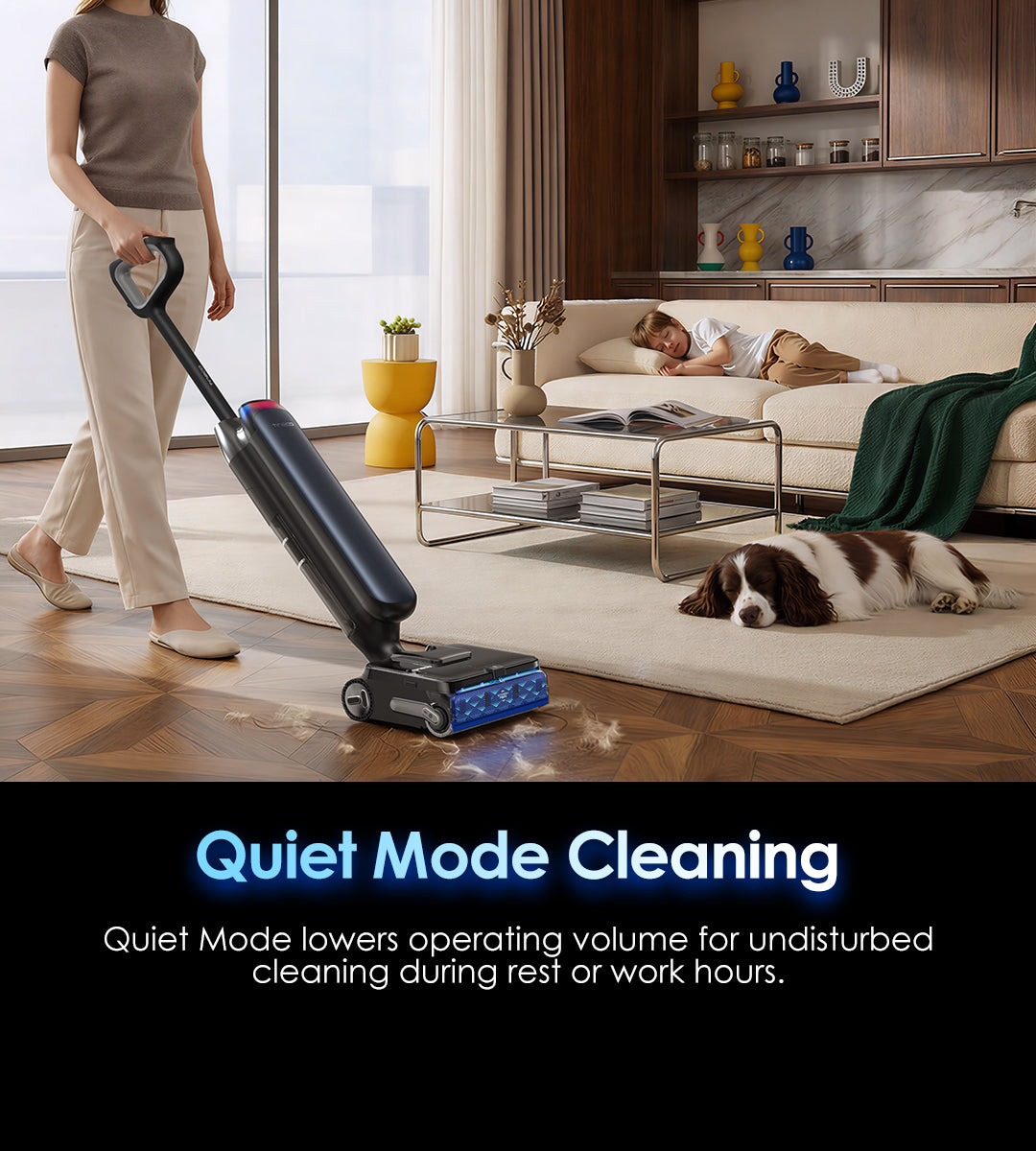 Tineco FLOOR ONE Station S9 Artist – Aspirateur Laveur Sans Fil avec Station Intelligente - Thumbnail 2