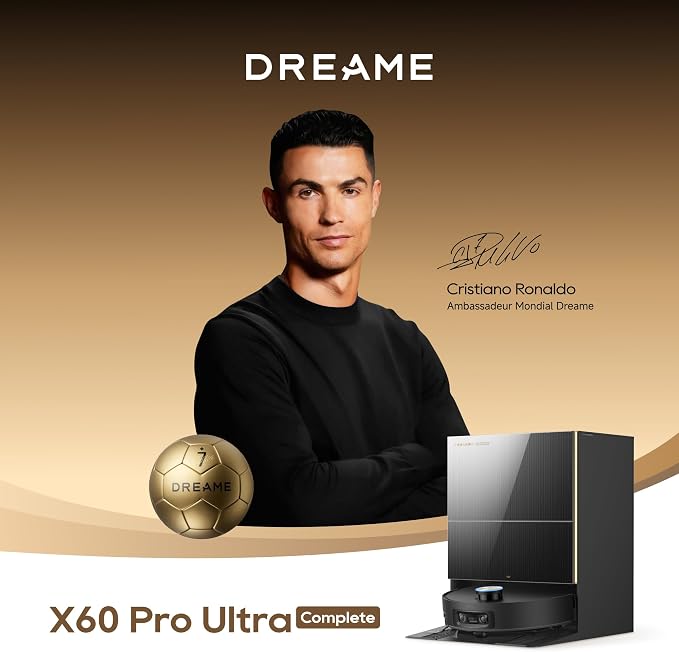 DREAME X60 Pro Ultra Complete – Robot Aspirateur Laveur 35 000 Pa | Ultra Fin | Station Auto - Thumbnail 2
