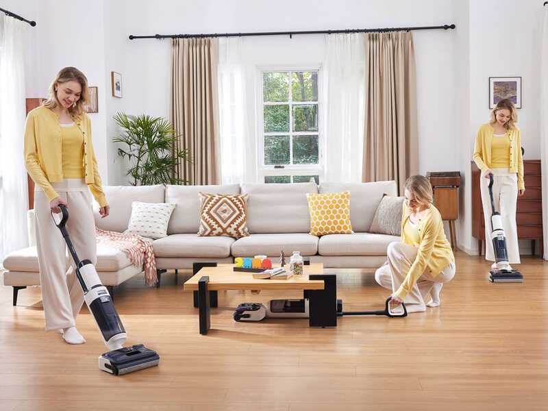 Tineco FLOOR ONE S5 Stretch Extreme – Aspirateur Laveur Sans Fil - Thumbnail 6