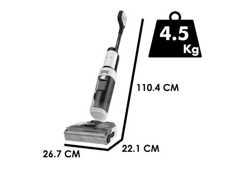 Tineco FLOOR ONE S5 Stretch Extreme – Aspirateur Laveur Sans Fil - Thumbnail 7