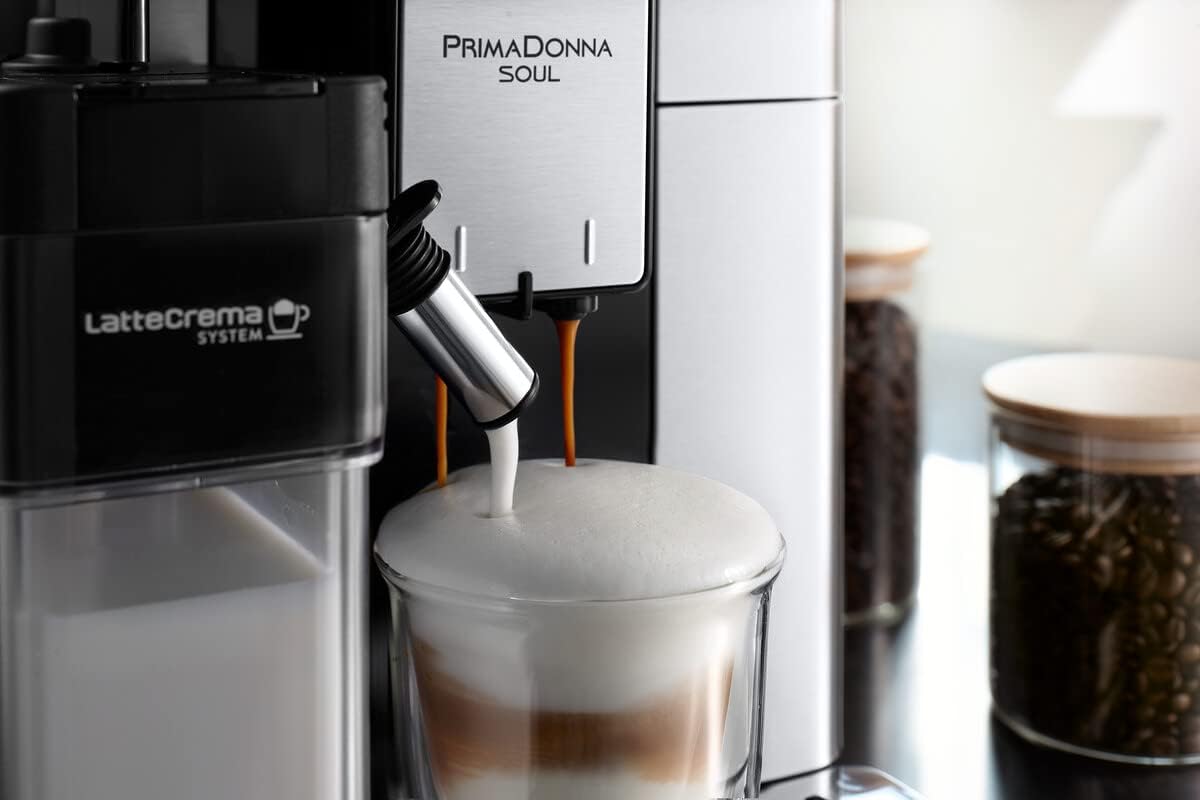 De’Longhi PrimaDonna Soul ECAM610.75 – Machine à Café Automatique avec Broyeur & Bean Adapt Technology - Thumbnail 9