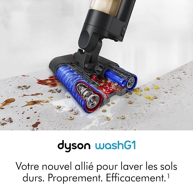 Dyson WashG1™ Noir/Bleu – Nettoyeur de Sols Durs | Nettoyage Humide Haute Performance - Thumbnail 9