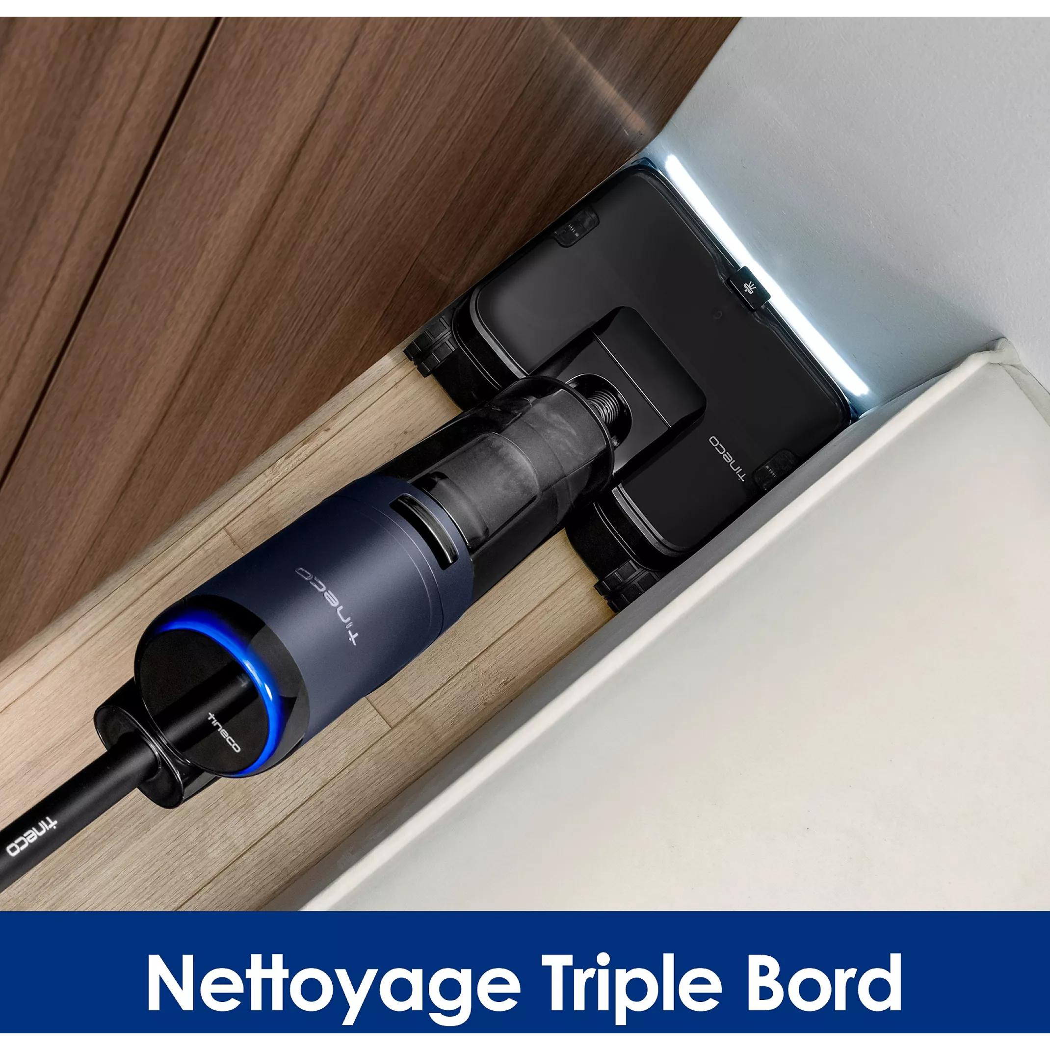 TINECO FLOOR ONE S7 PRO – Aspirateur Laveur Intelligent Sans Fil | Nettoyage Double Bord - Thumbnail 6